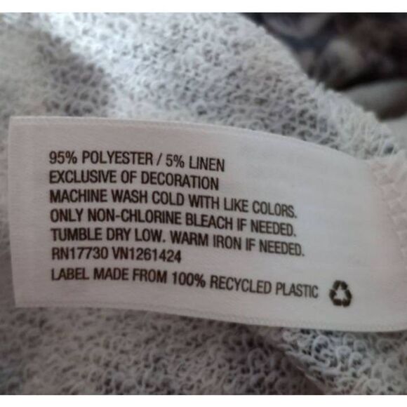 XHILARATION BLACK, GRAY, & BLUE CARDIGAN SZ.XS EUC. - Picture 7 of 7